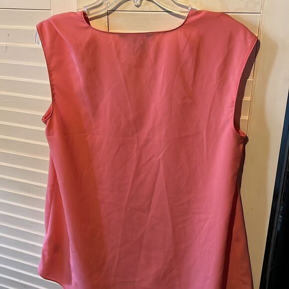 Ellen Tracy, pink sleeveless, blouses, size small - Picture 4 of 4